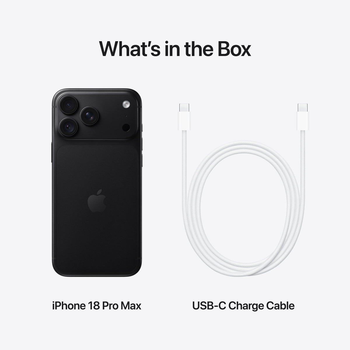 iPhone 18 Pro Max 512GB – fekete