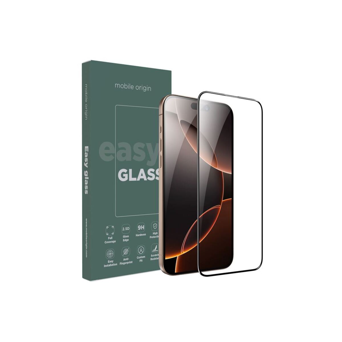 Mobile Origin – EasyGlass képernyővédő iPhone 16 Pro modellhez - iSTYLE HU