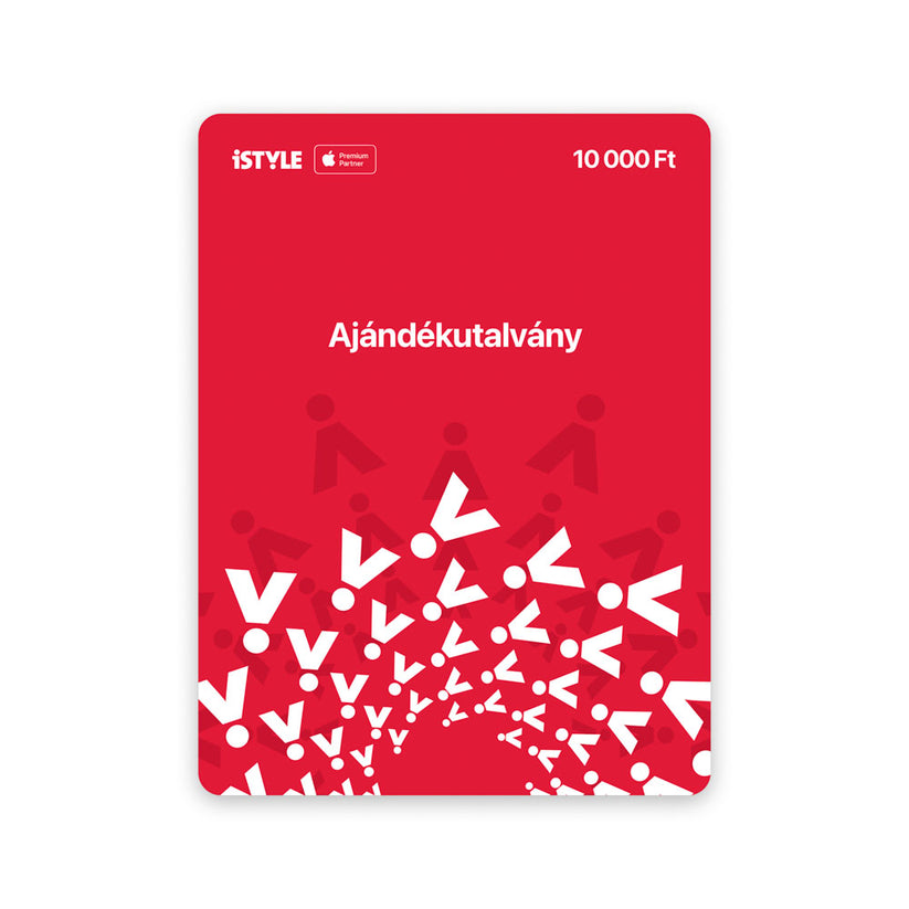 Ajándékutalvány 10 000 Ft értékben (digitális) - iSTYLE HU