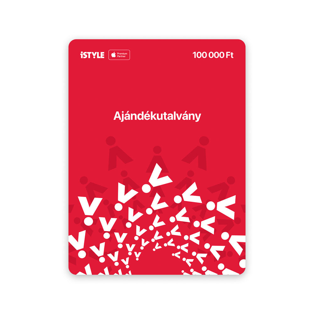 Ajándékutalvány 100 000 Ft értékben (digitális) - iSTYLE HU