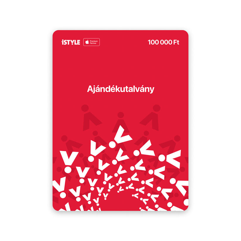 Ajándékutalvány 100 000 Ft értékben (digitális) - iSTYLE HU