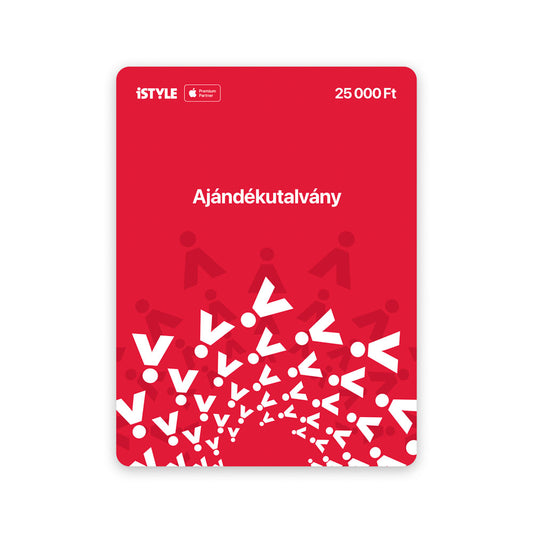 Ajándékutalvány 25 000 Ft értékben (digitális) - iSTYLE HU