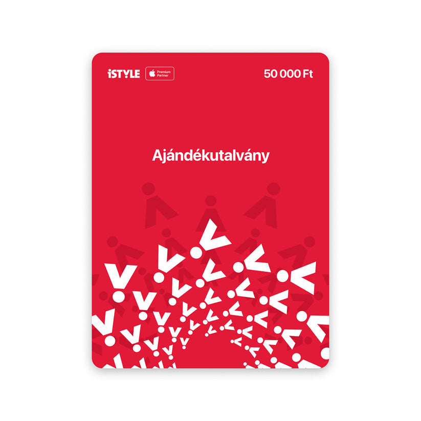 Ajándékutalvány 50 000 Ft értékben (digitális) - iSTYLE HU