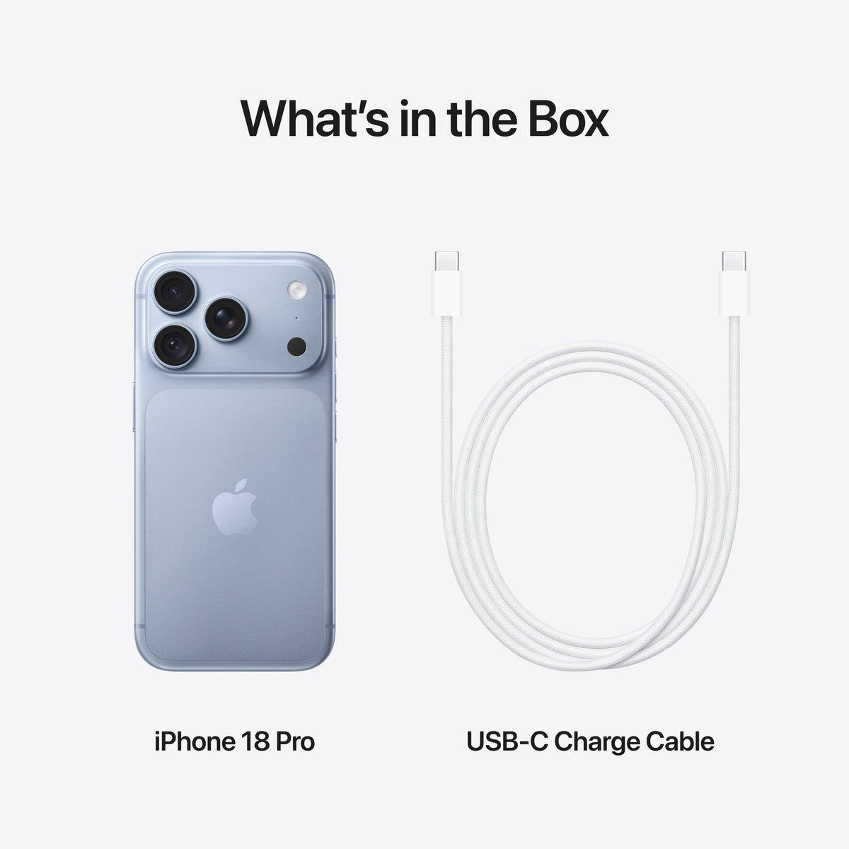 iPhone 18 Pro 2TB – gleccserszín