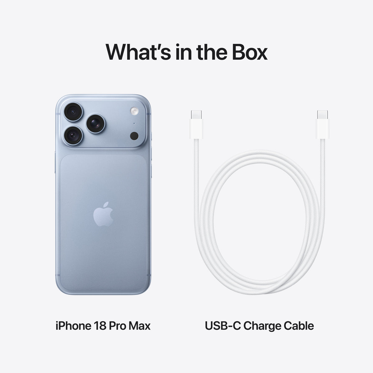 iPhone 18 Pro Max 256GB – gleccserszín