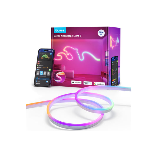 Govee – Neon Rope Light 2 (5 méter) - Fehér - iSTYLE HU