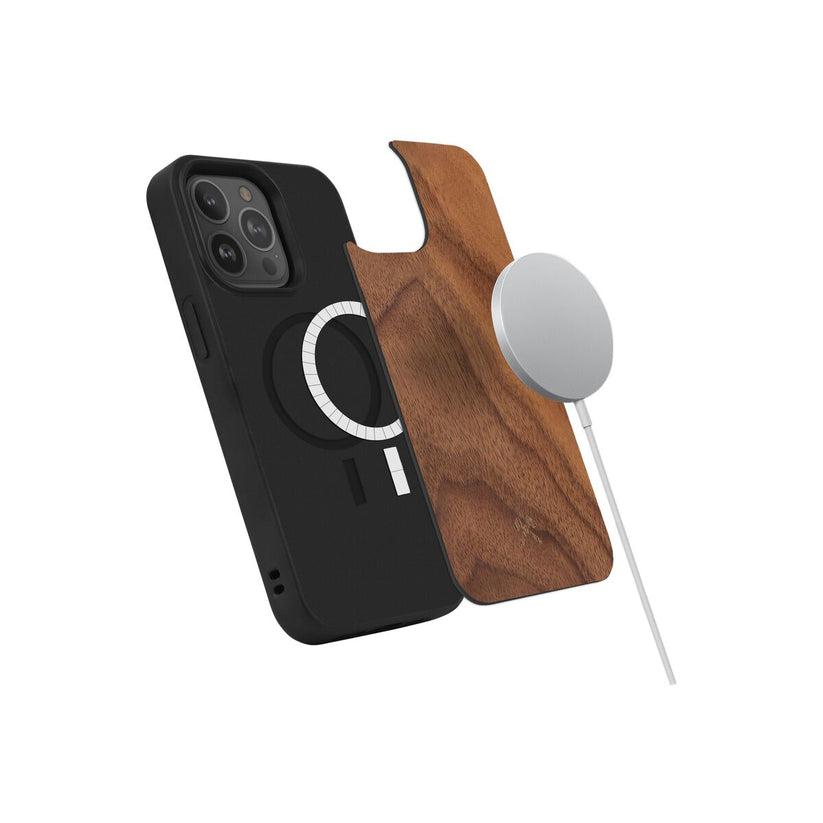Woodcessories – Bumper Magsafe iPhone 14 Pro Max tok - diófa - iSTYLE HU
