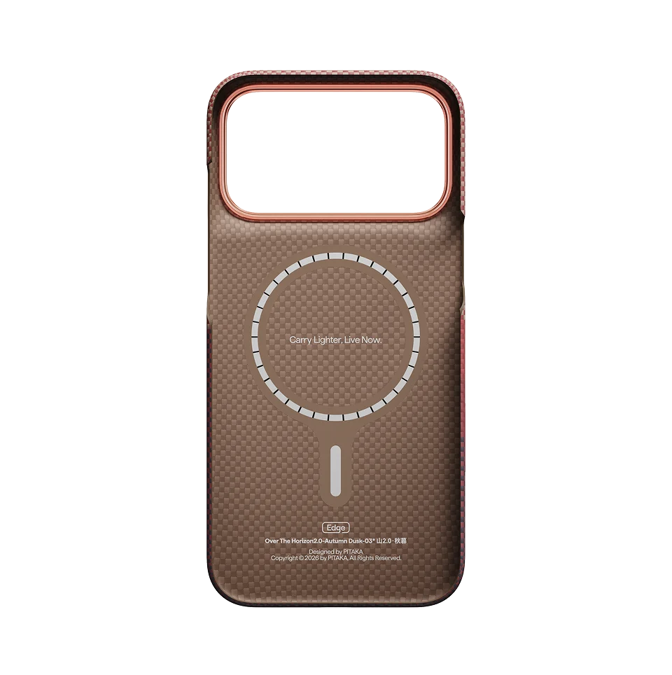 Pitaka Edge Case, Over the Horizon 2.0 (Autumn Dusk) - iPhone 18 Pro