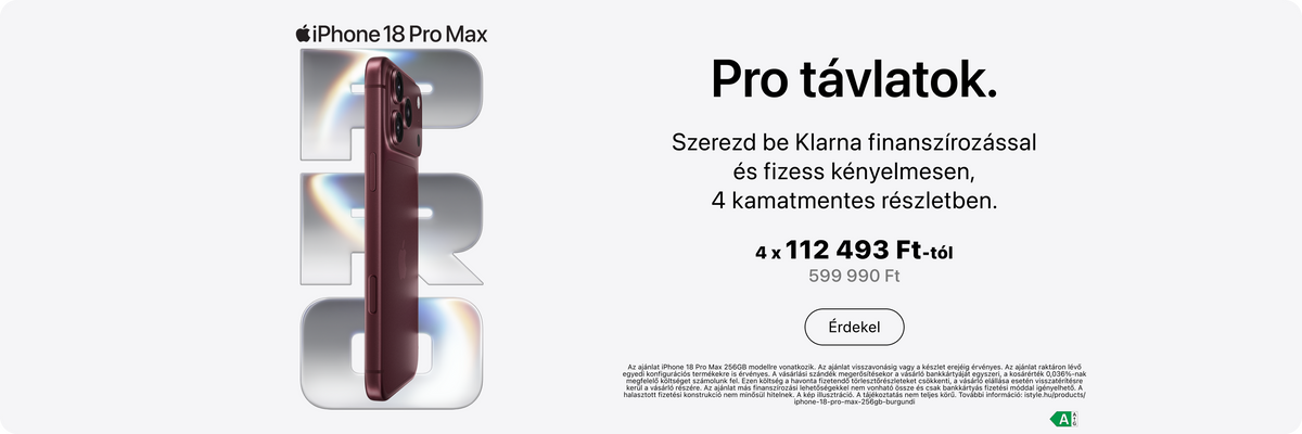 iPhone 18 Pro HP banner