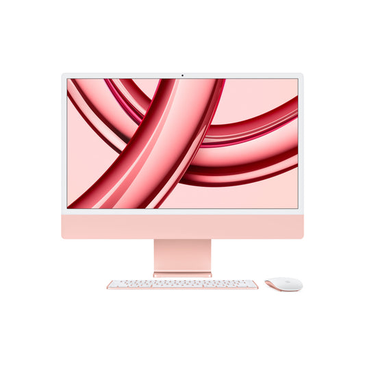 iMac 24” – M3 chip 8 magos CPU-val, 10 magos GPU-val, 256 GB – rózsaszín - iSTYLE HU