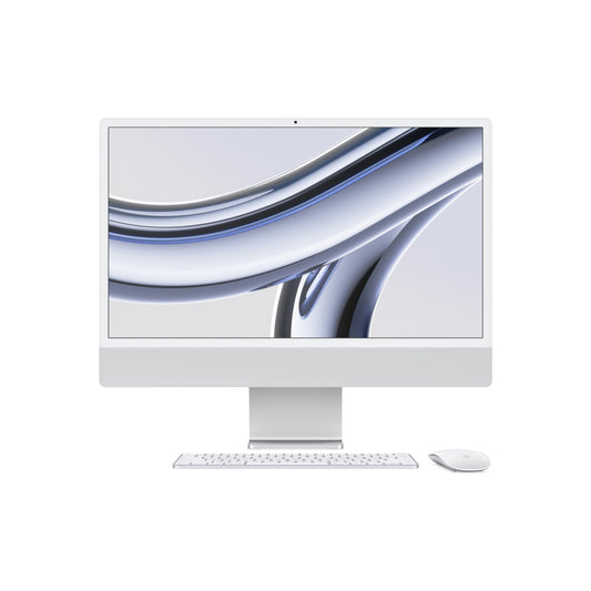 iMac 24” – M3 chip 8 magos CPU-val, 10 magos GPU-val, 512 GB – ezüst - iSTYLE HU