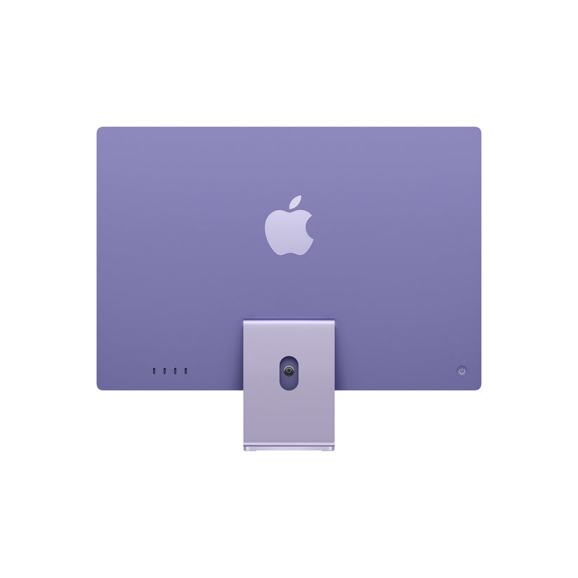 iMac 24” – M4 chip 10 magos CPU-val, 10 magos GPU-val, 16 GB egyesített memória, 512 GB - lila - iSTYLE HU