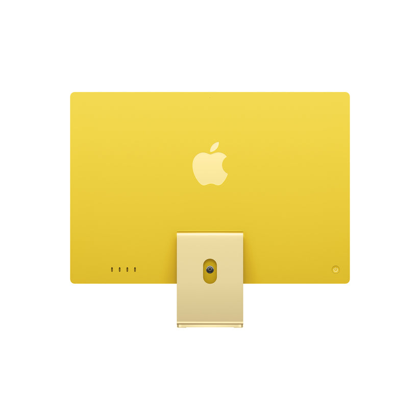 iMac 24” – M4 chip 10 magos CPU-val, 10 magos GPU-val, 24 GB egyesített memória, 512 GB - sárga - iSTYLE HU