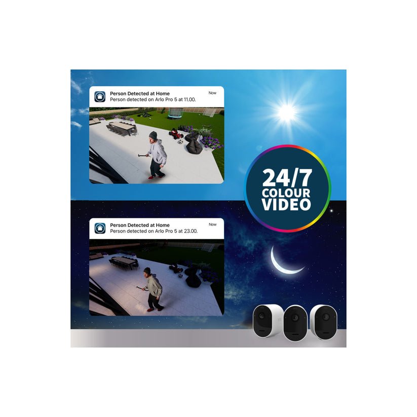 Arlo – Pro 5 kültéri biztonsági kamera - 2 kamera - iSTYLE HU