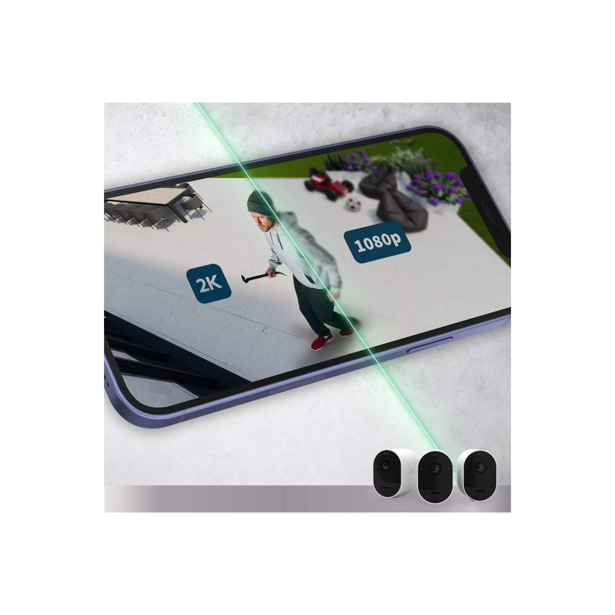 Arlo – Pro 5 kültéri biztonsági kamera - 2 kamera - iSTYLE HU