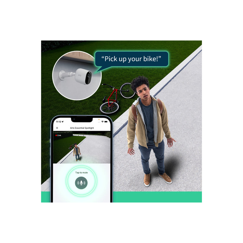 Arlo – Essential kültéri biztonsági kamera - 1 kamera - iSTYLE HU