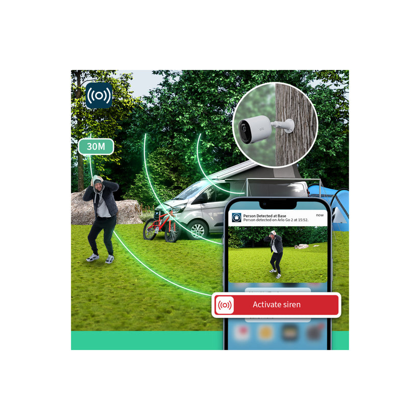 Arlo – Go 2 (mobilinternet képes) kültéri biztonsági kamera - 1 kamera - iSTYLE HU