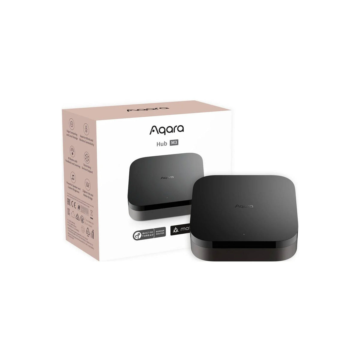 AQARA M3 Zigbee + Thread + IR hub (központi egység), Ethernet RJ-45 csatlakozóval, hangszóróval - iSTYLE HU