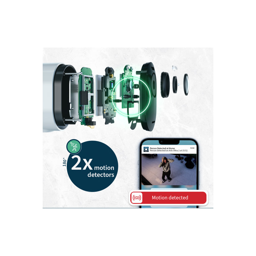 Arlo – Ultra 2 kültéri biztonsági kamera - 2 kamera - iSTYLE HU