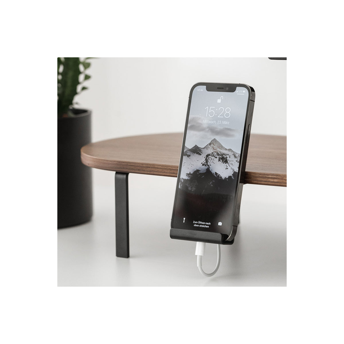 Woodcessories – Telefontartó monitor állványhoz - fekete - iSTYLE HU