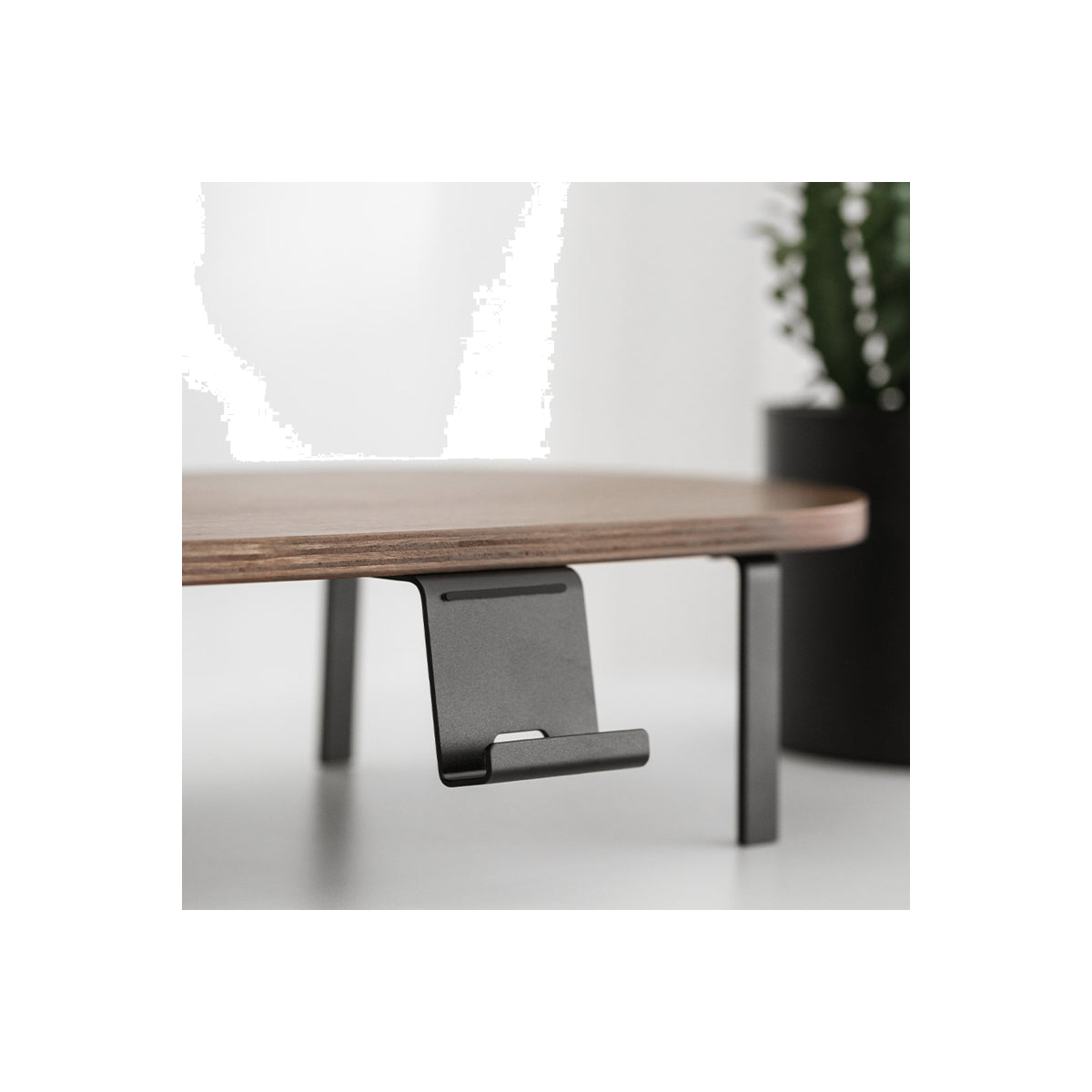 Woodcessories – Telefontartó monitor állványhoz - fekete - iSTYLE HU
