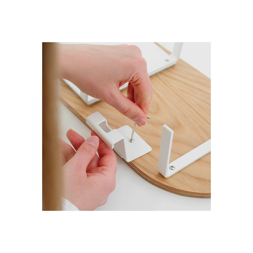 Woodcessories – Telefontartó monitor állványhoz - fehér - iSTYLE HU