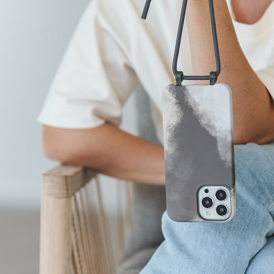 Woodcessories Change Batik/TieDye Case for iPhone 13 - Anthracite Grey - iSTYLE HU
