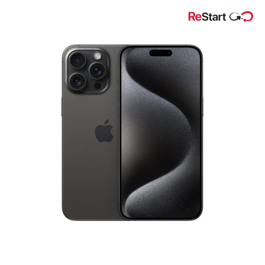 iPhone 15 Pro Max 256GB - fekete titán (használt, megkímélt állapot)