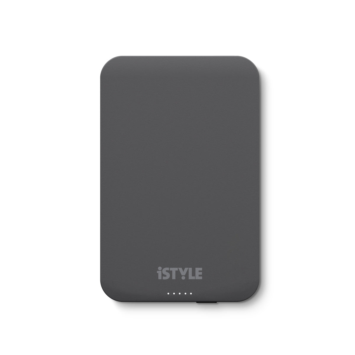 iSTYLE – 5000mAh mágneses (MagSafe kompatibilis) vezeték nélküli powerbank - Asztroszürke - iSTYLE HU