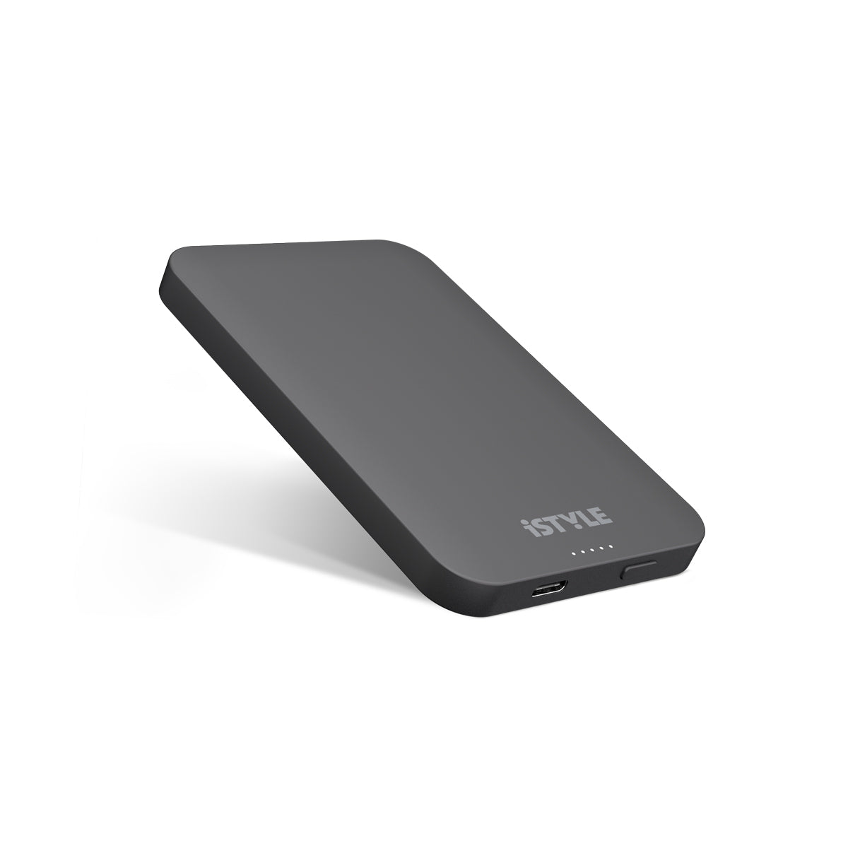 iSTYLE – 5000mAh mágneses (MagSafe kompatibilis) vezeték nélküli powerbank - Asztroszürke - iSTYLE HU