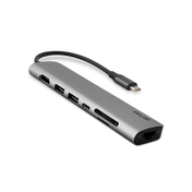 iSTYLE - USB-C MULTIMEDIA HUB (2020) - asztroszürke - iSTYLE HU