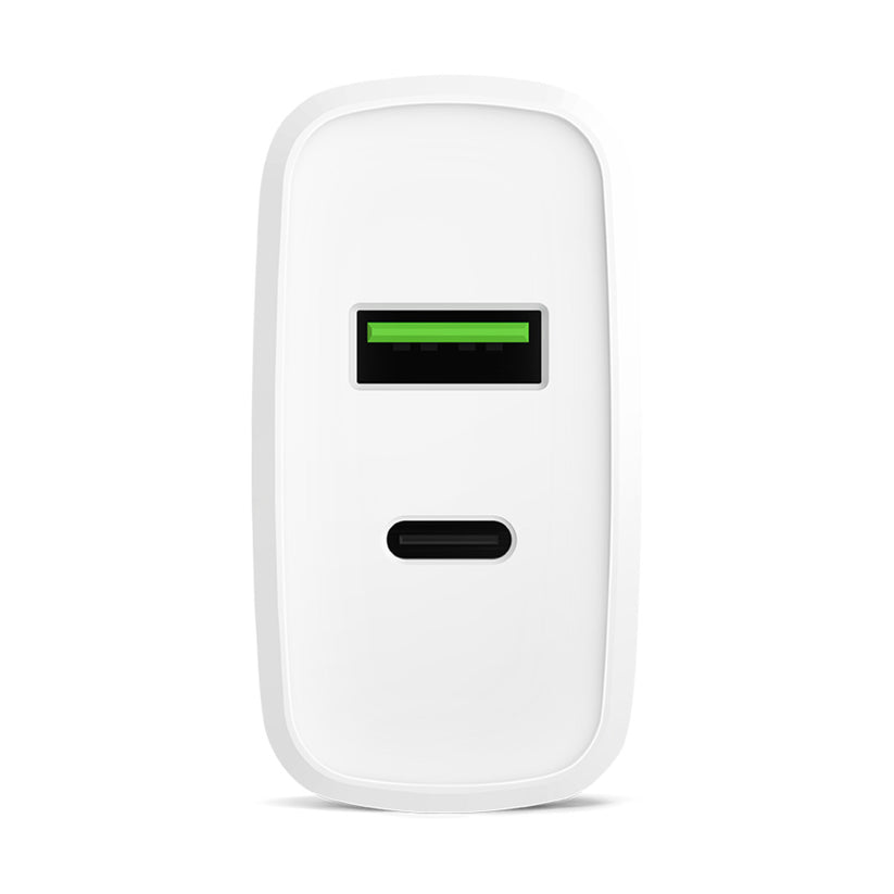 iSTYLE – 38 W Pro töltő (20W USB-C; 18W USB-A) - Fehér - iSTYLE HU