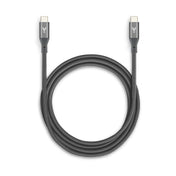 iSTYLE – Fonott USB-C kábel 1,8 m - asztroszürke - iSTYLE HU