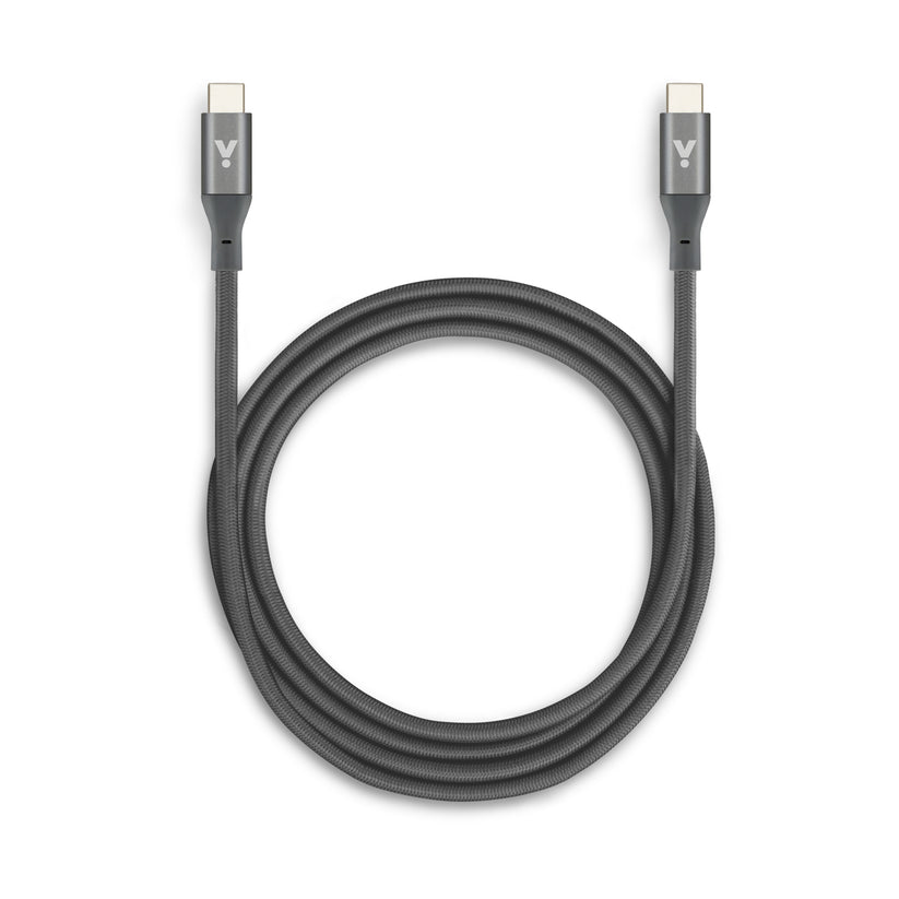 iSTYLE – Fonott USB-C kábel 1,8 m - asztroszürke - iSTYLE HU
