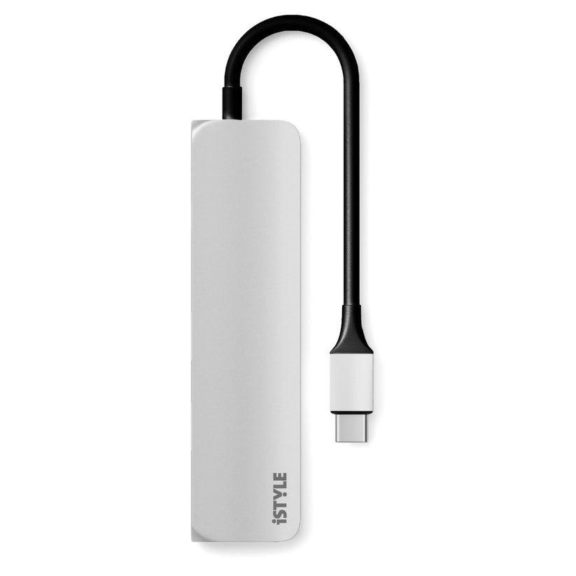 iSTYLE - USB Type-C HUB 4K HDMI - ezüst - iSTYLE HU