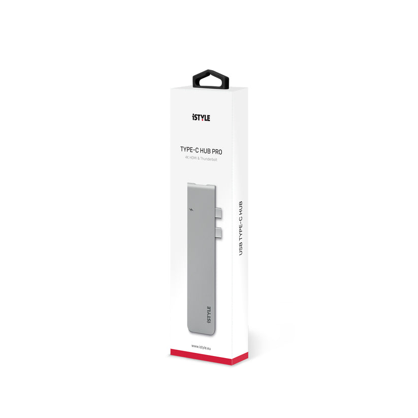 iSTYLE - USB Type-C HUB PRO - ezüst - iSTYLE HU