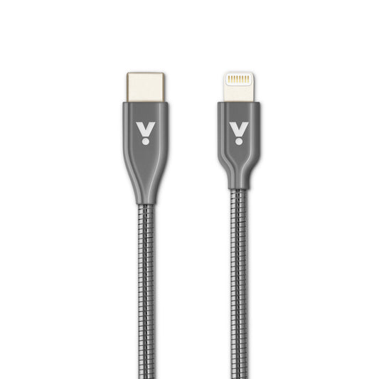 iSTYLE - USB-C to Lightning Metal kábel 1,2m - asztroszürke - iSTYLE HU