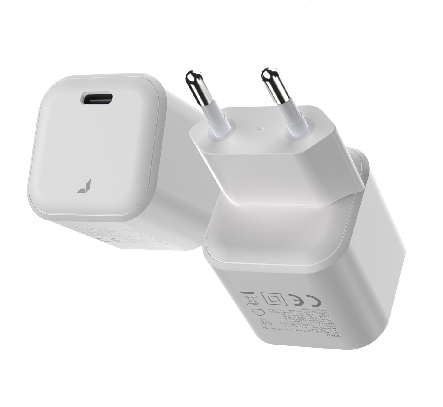 Bolt Pro 65W USB-C GaN Gyorstöltő (EU/Fehér)
