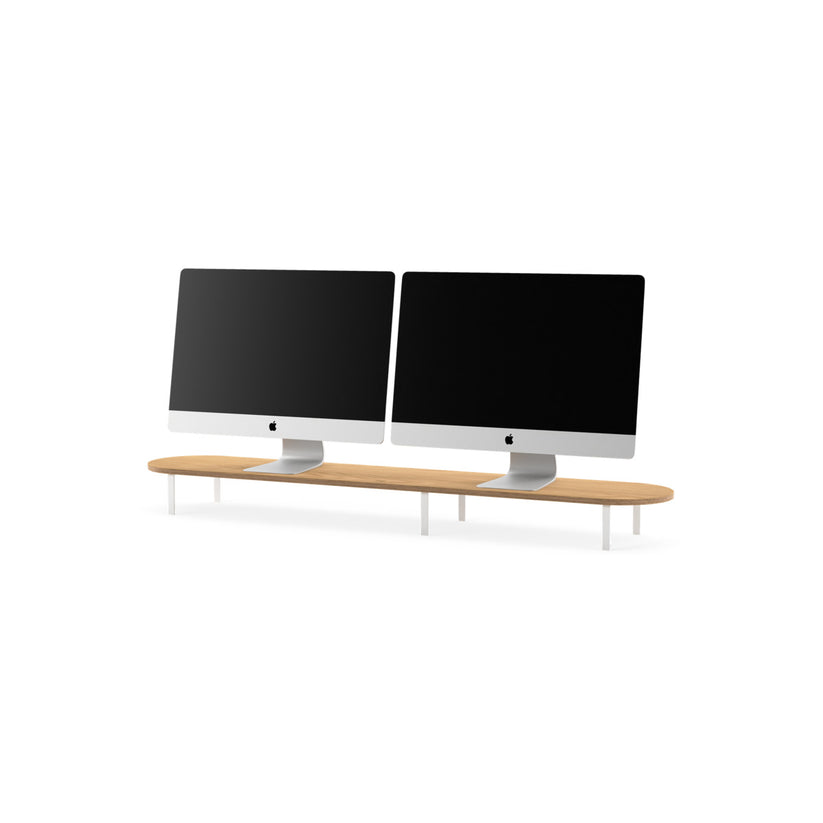 Woodcessories – Dupla Monitorálvány - tölgy - iSTYLE HU