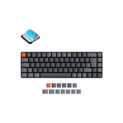 Keychron – K7 nemzetközi angol mechanikus billentyűzet - RGB, Bluetooth, alumínium váz - Gateron Blue switch - iSTYLE HU
