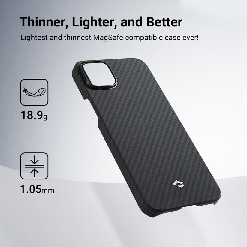 Pitaka MagEZ 3 1500D case, black/grey - iPhone 14 - iSTYLE HU