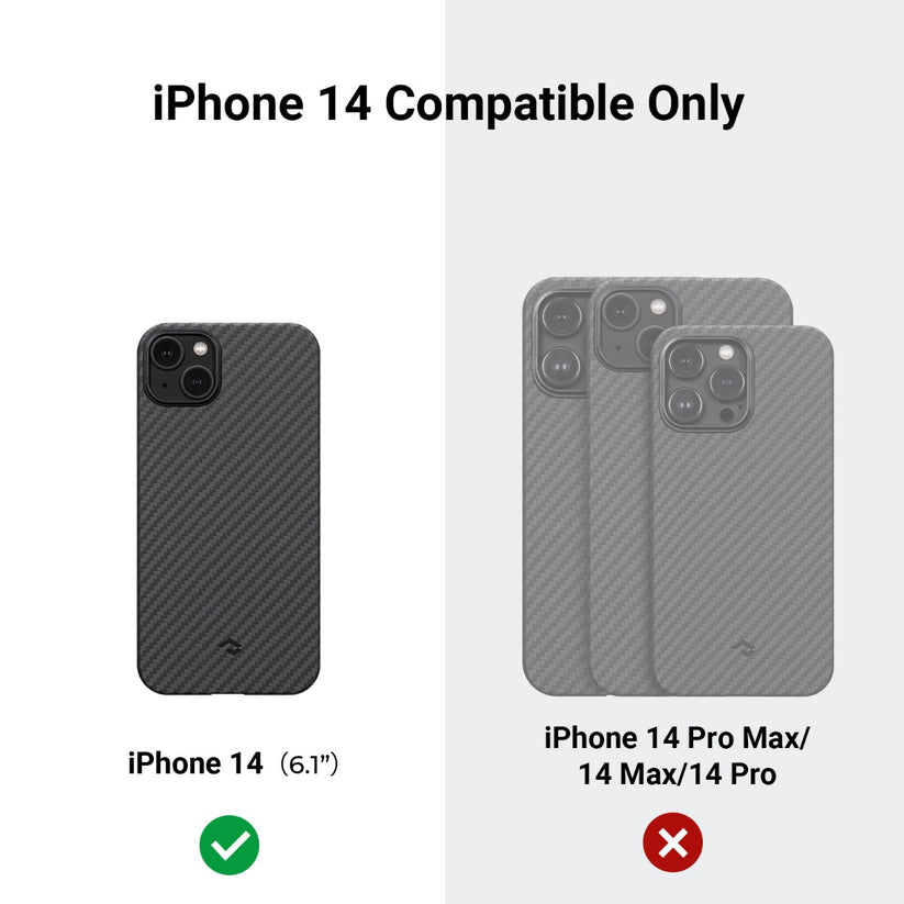 Pitaka MagEZ 3 1500D case, black/grey - iPhone 14 - iSTYLE HU
