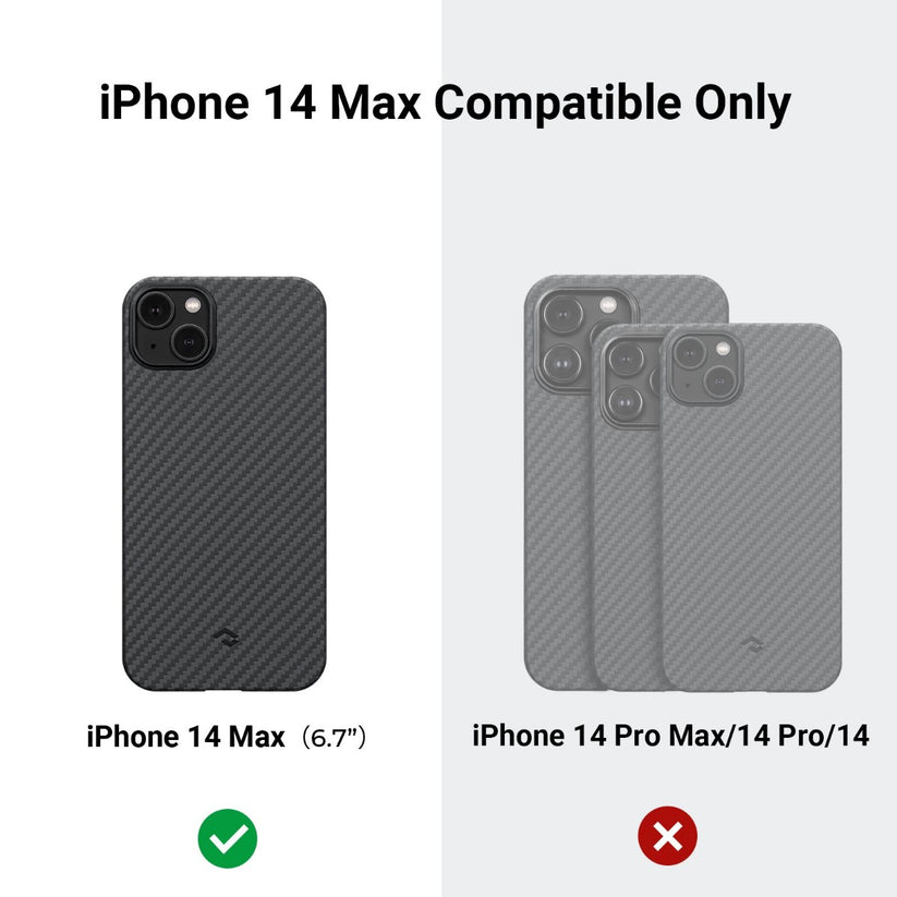 Pitaka MagEZ 3 1500D case, black/grey- iPhone 14 Plus - iSTYLE HU