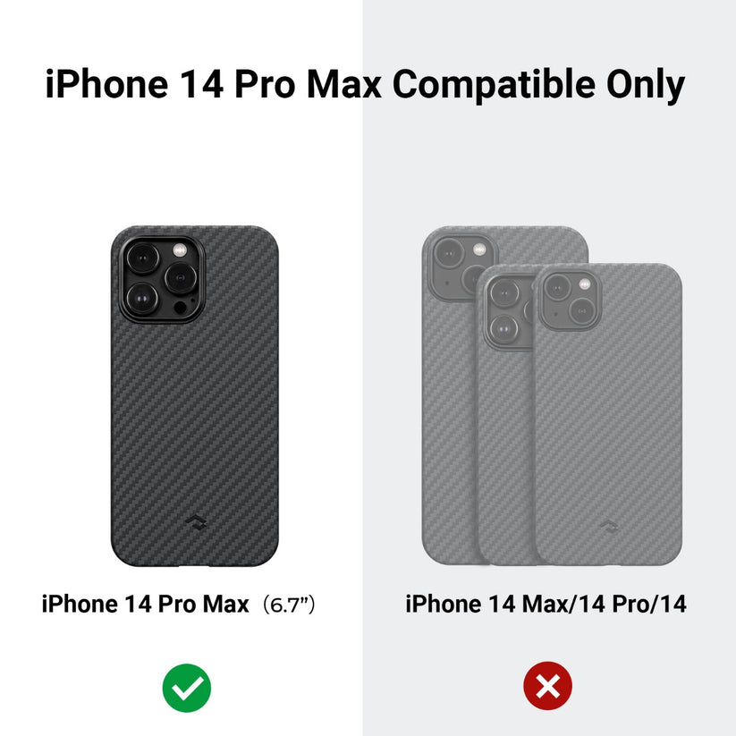 Pitaka MagEZ 3 1500D case, black/grey - iPhone 14 Pro Max - iSTYLE HU