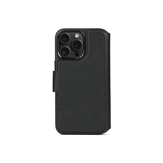 Decoded – Bőr, MagSafe kompatibilis, két részes védőtok - fekete - iPhone 15 Pro Max - iSTYLE HU