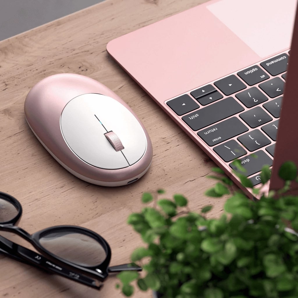 Satechi – M1 Bluetooth vezeték nélküli egér - rozéarany - iSTYLE HU