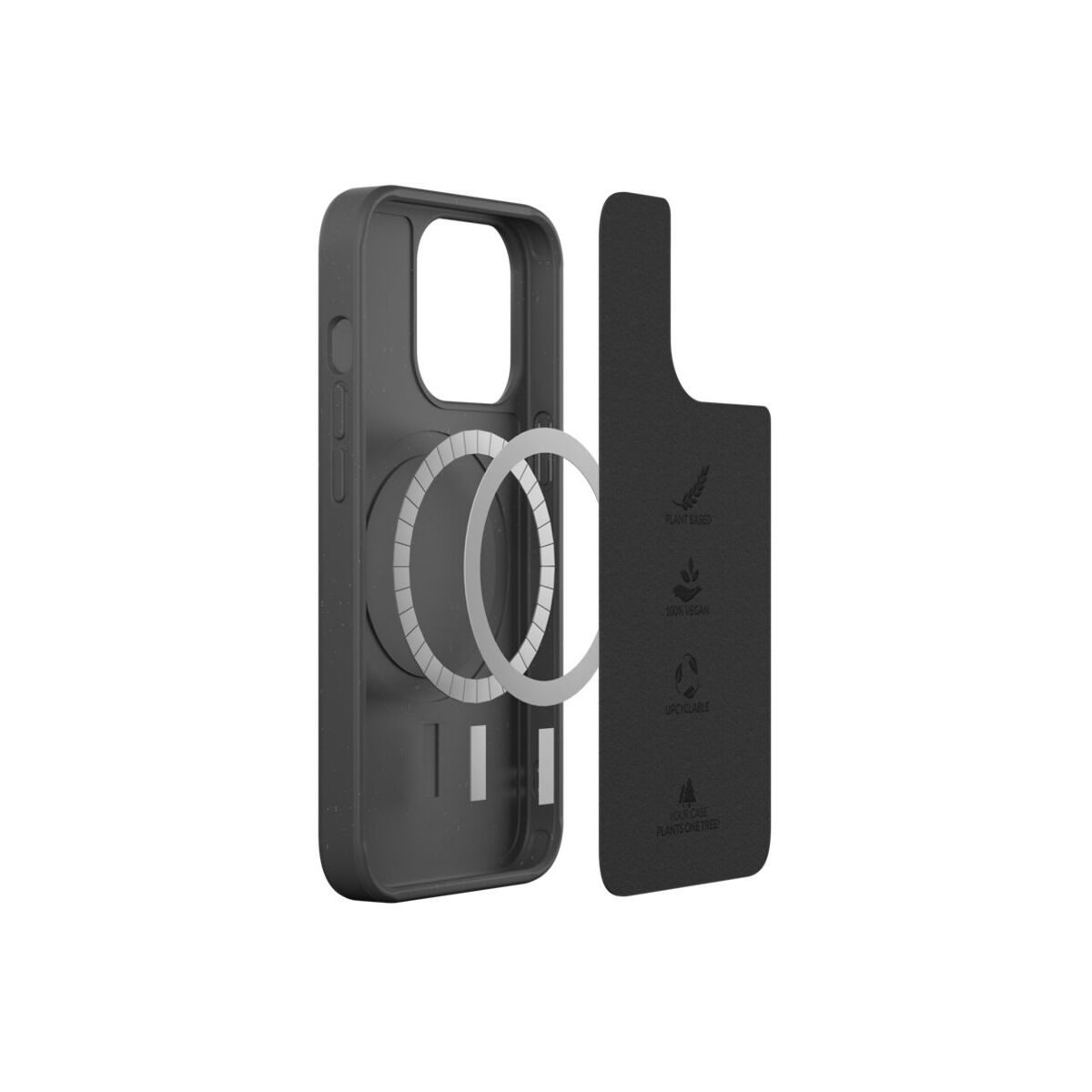 Woodcessories – Bio Magsafe iPhone 14 Pro Max tok - Fekete - iSTYLE HU