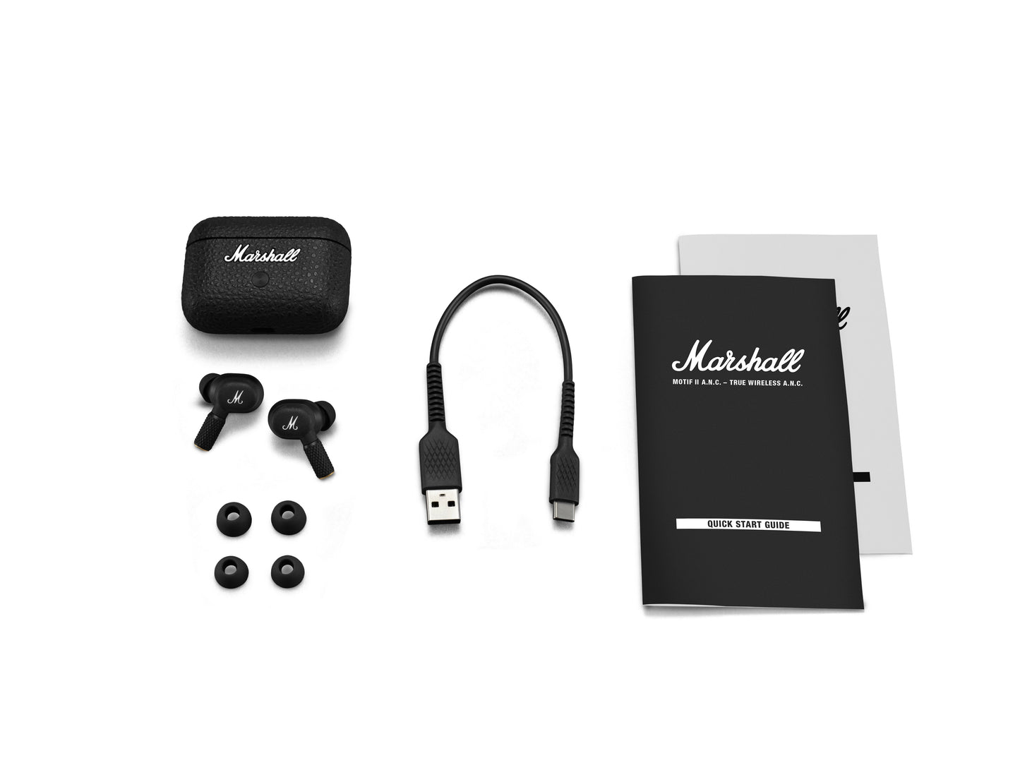 Marshall MOTIF II A.N.C. - fekete