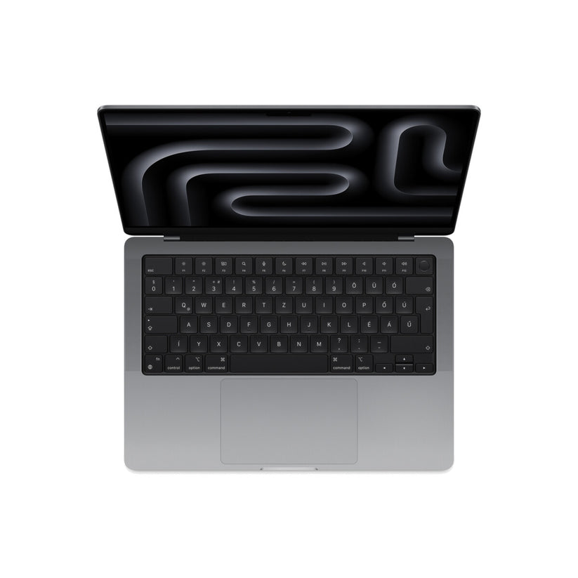 MacBook Pro 14" – M3 chip 8 magos CPU-val, 10 magos GPU-val, 512 GB SSD – asztroszürke - iSTYLE HU