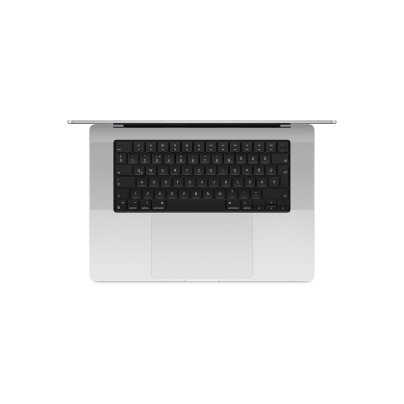 CTO - MacBook Pro 16" – M4 Pro chip 14 magos CPU-val, 20 magos GPU-val, 24 GB egyesített memória, 1TB - ezüst - Nanotextúrált - iSTYLE HU
